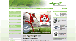 Desktop Screenshot of erdgas-romanshorn.ch